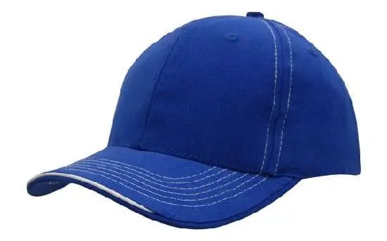 Headwear Cap With Contrast Sts & Sandwich X12 - 4097 - City Workwear